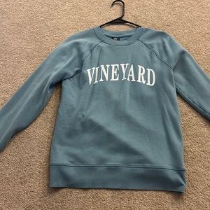 Blue Vineyard Sweatshirt Size Women’s Small